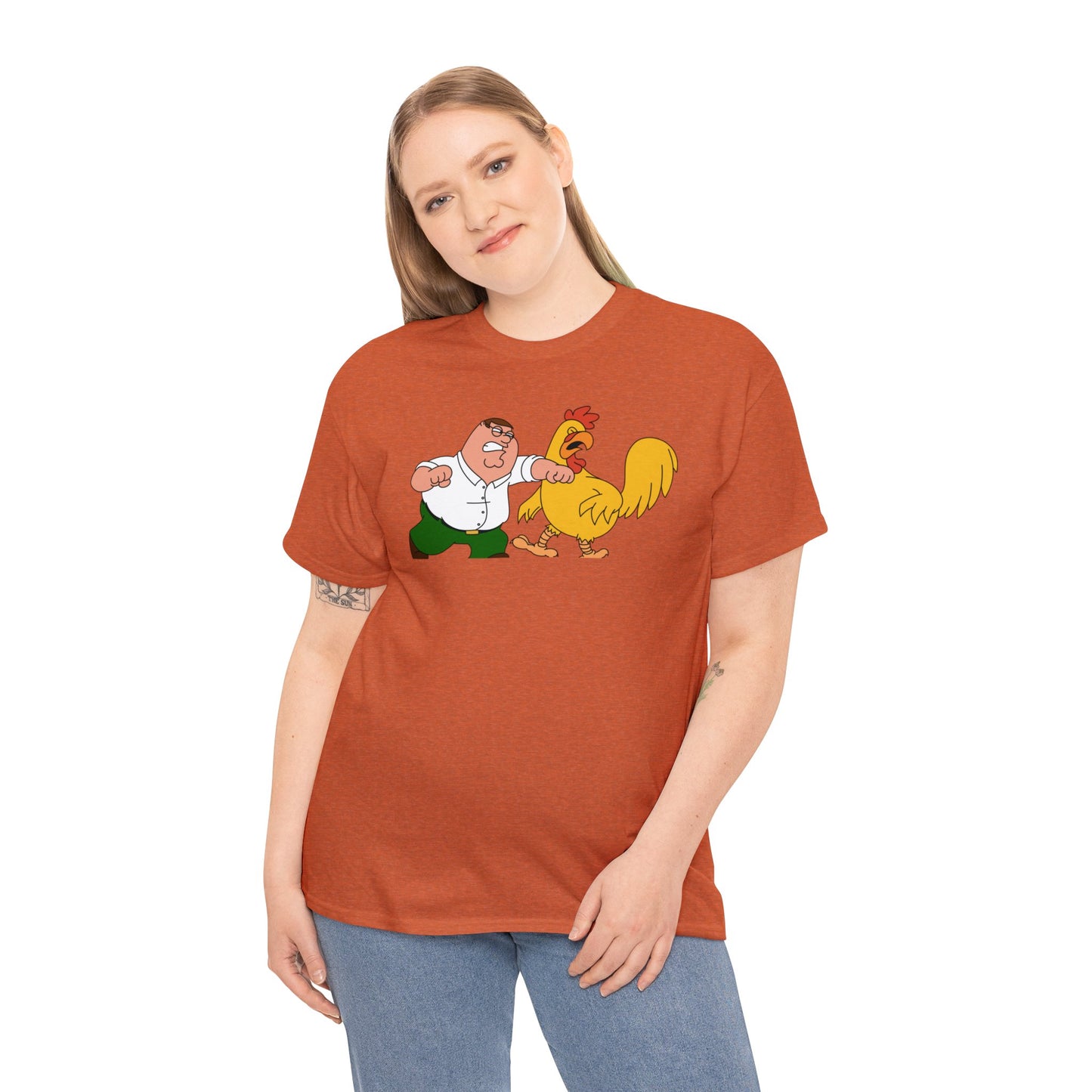 Unisex Chicken Fight Heavy Cotton Tee