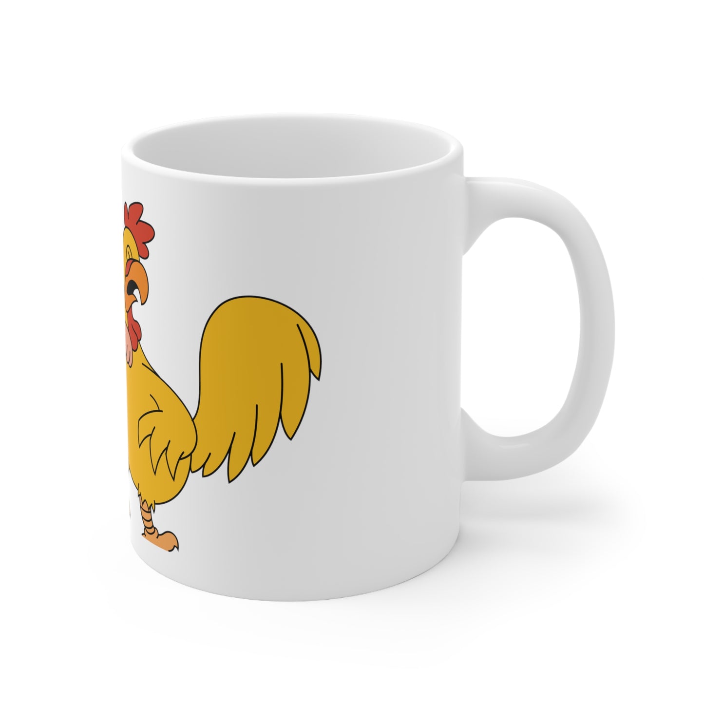 Ceramic Mug fight that Chicken