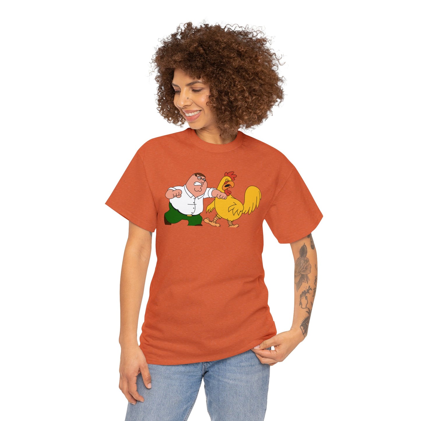 Unisex Chicken Fight Heavy Cotton Tee