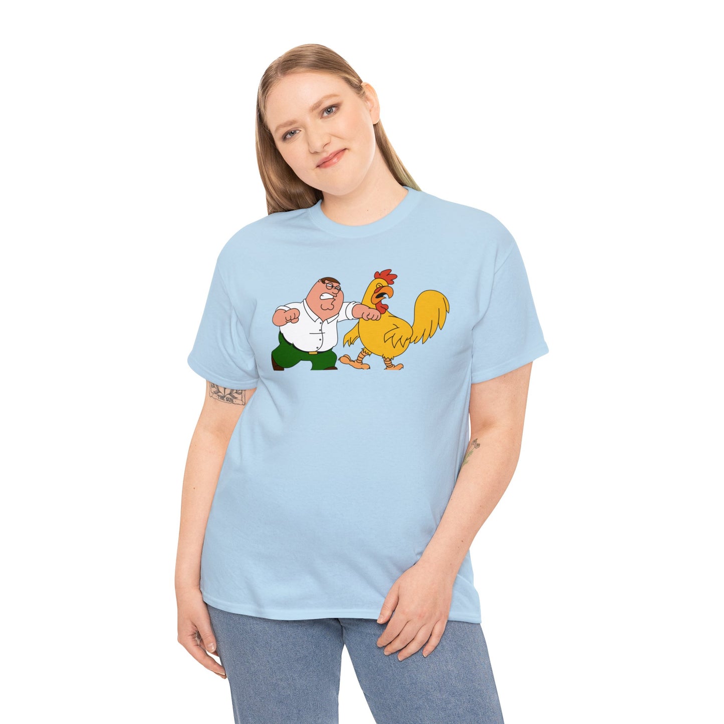 Unisex Chicken Fight Heavy Cotton Tee