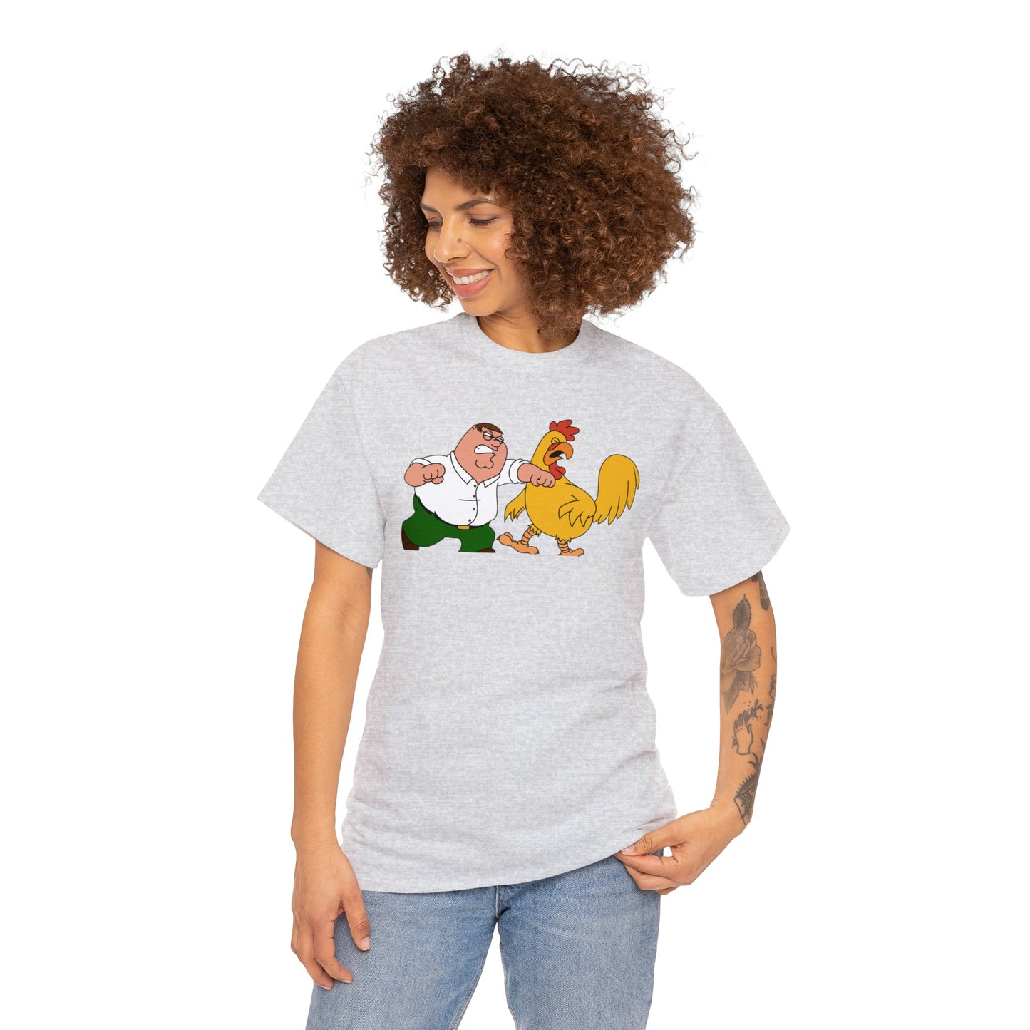 Unisex Chicken Fight Heavy Cotton Tee