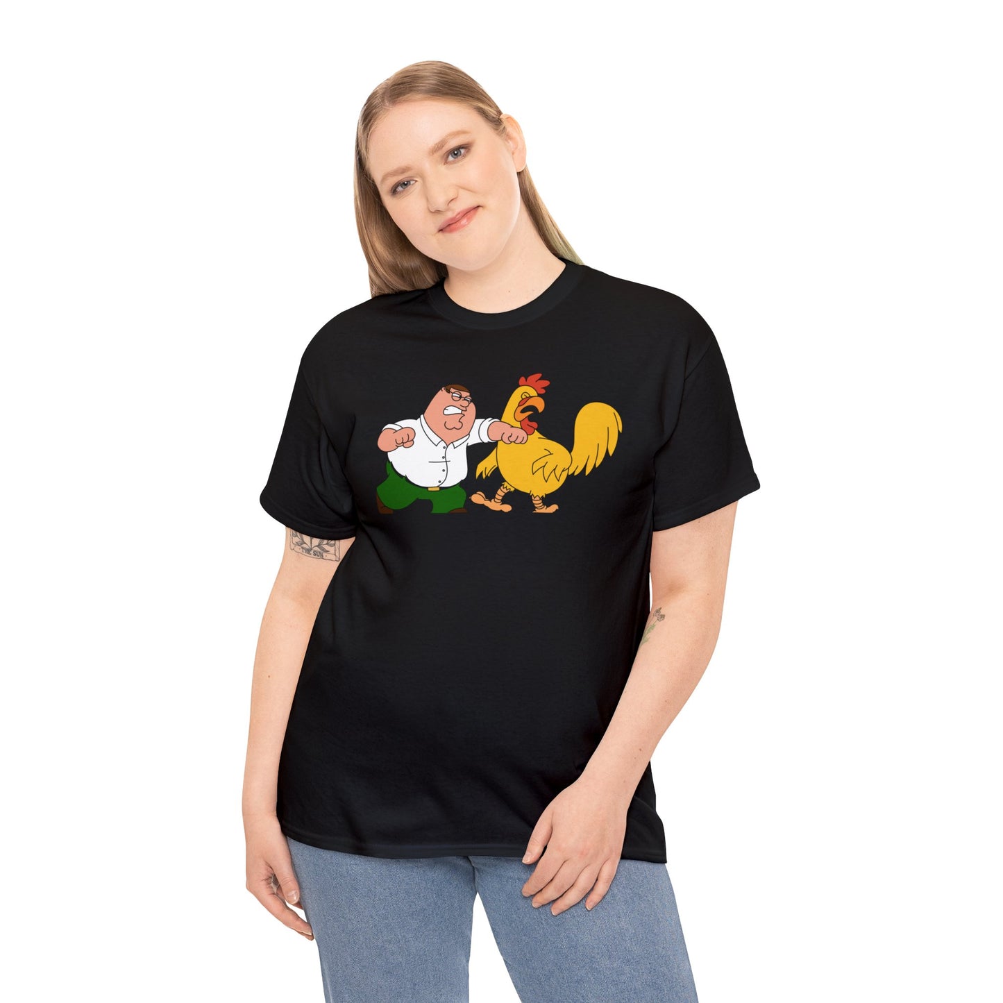 Unisex Chicken Fight Heavy Cotton Tee