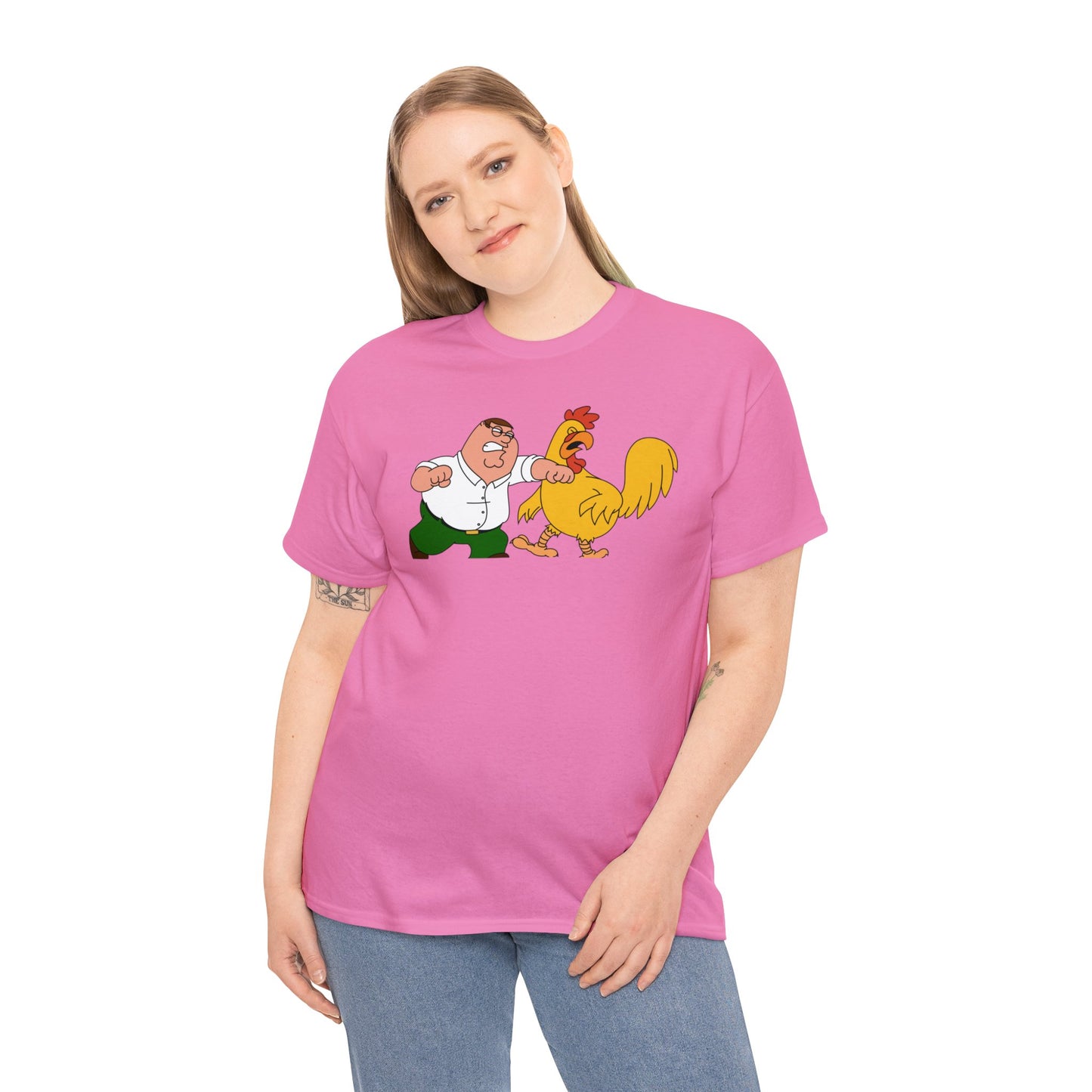 Unisex Chicken Fight Heavy Cotton Tee