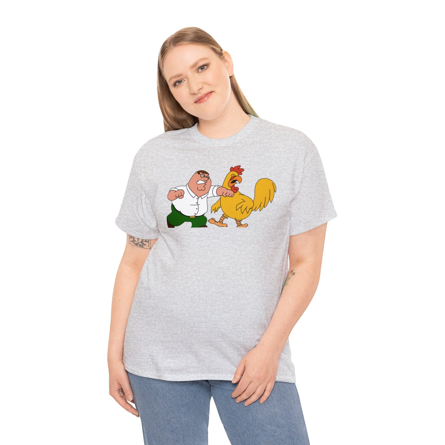 Unisex Chicken Fight Heavy Cotton Tee