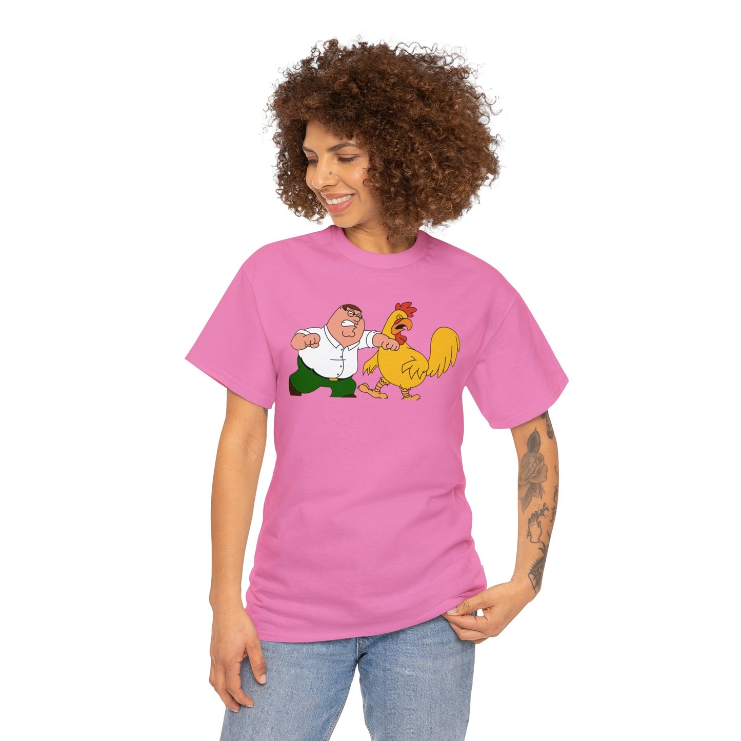 Unisex Chicken Fight Heavy Cotton Tee