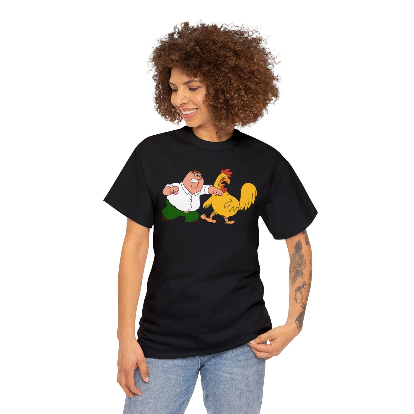 Unisex Chicken Fight Heavy Cotton Tee