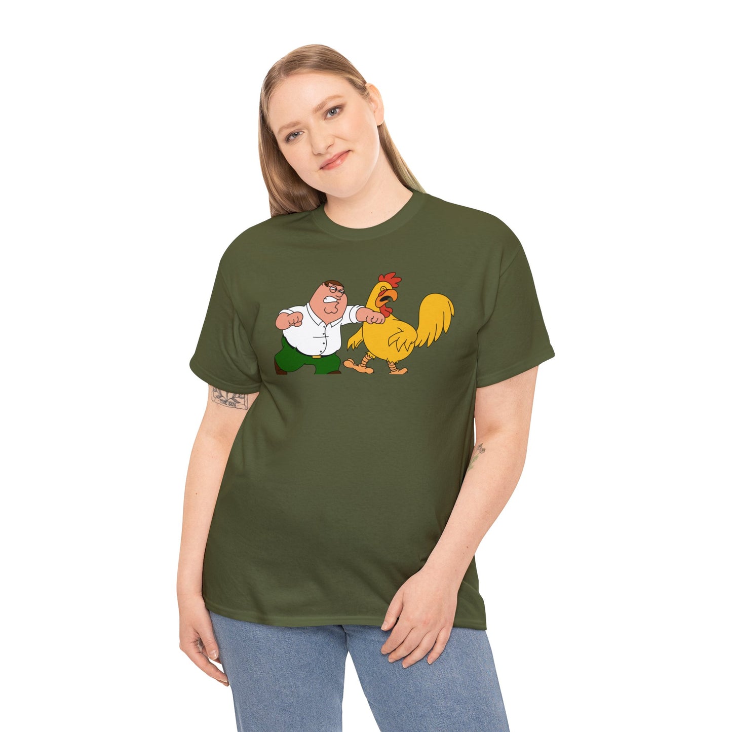 Unisex Chicken Fight Heavy Cotton Tee