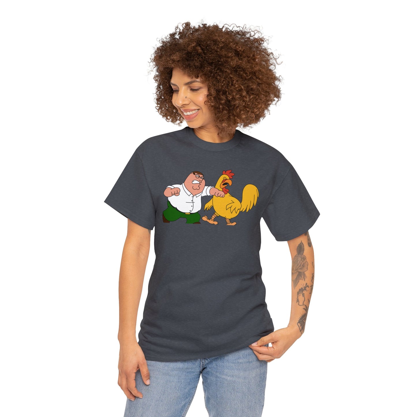 Unisex Chicken Fight Heavy Cotton Tee