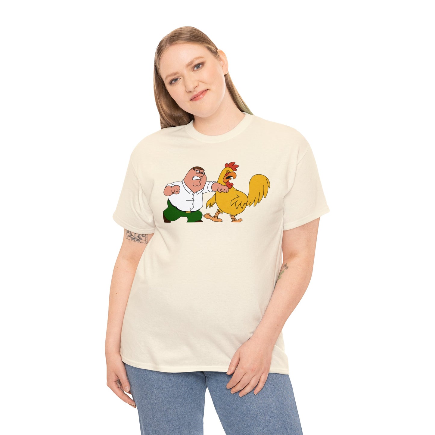 Unisex Chicken Fight Heavy Cotton Tee